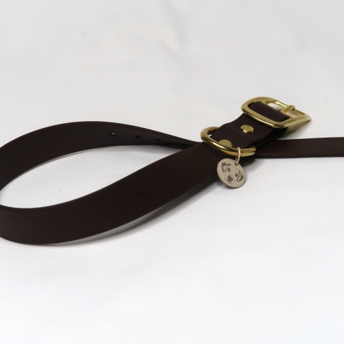Halsband | Classic | Biothane | Dunkelbraun