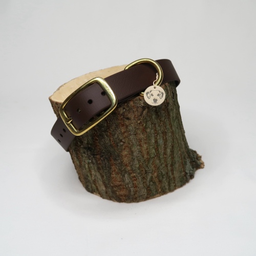 Halsband | Classic | Biothane | Dunkelbraun