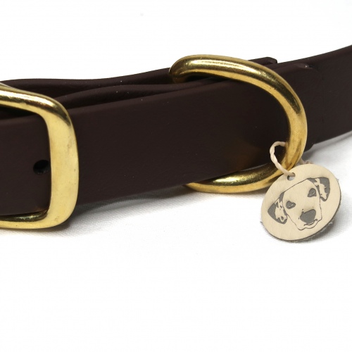 Halsband | Classic | Biothane | Dunkelbraun