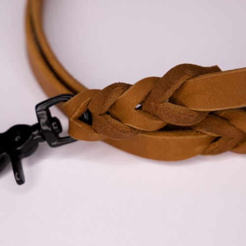 Leine | Classic | Fettleder | Cognac | 155 cm